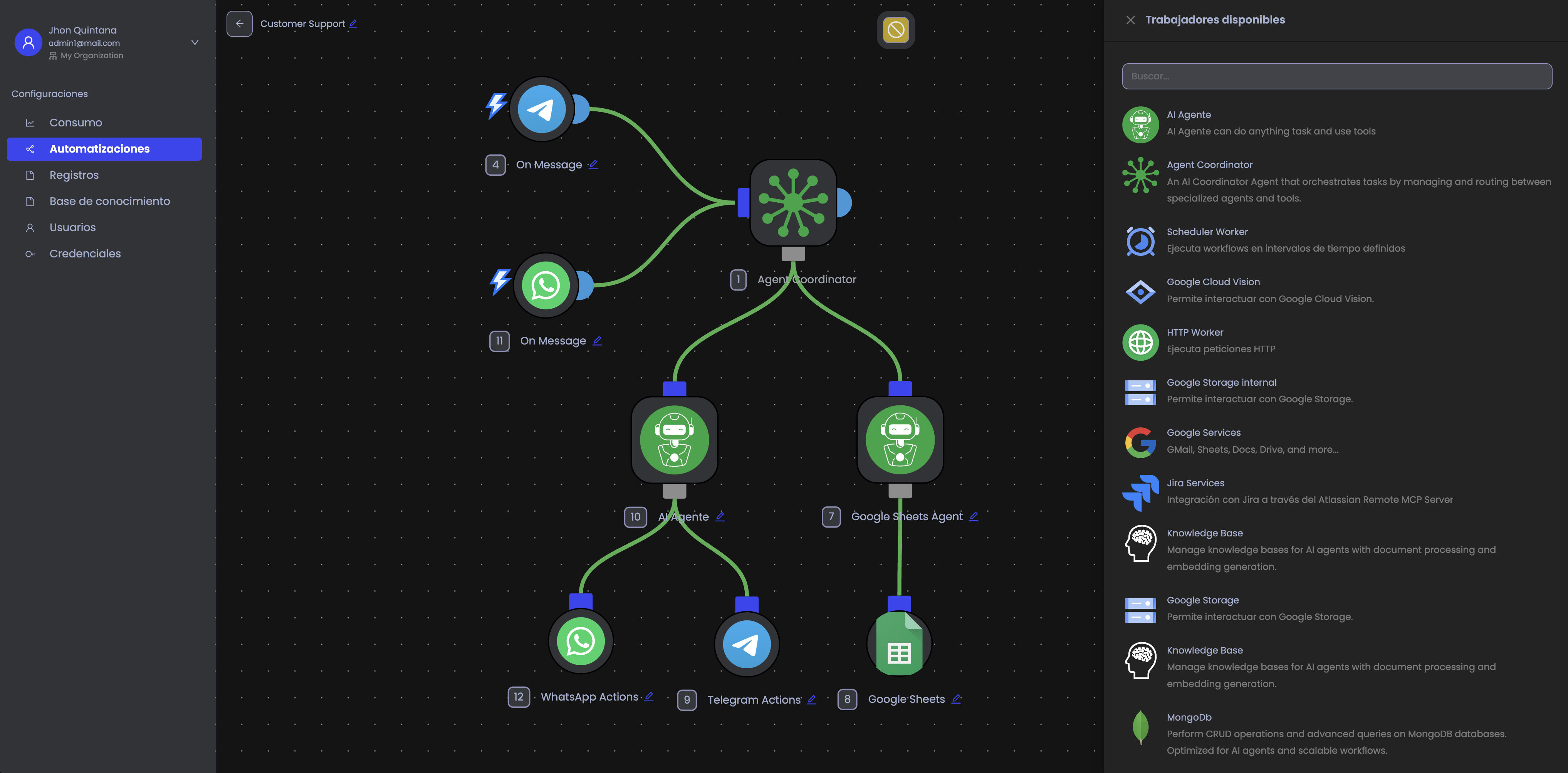 Bot Tasker workflow automation platform